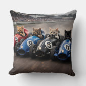 Coussin Free racing kittens pillow (Recto)