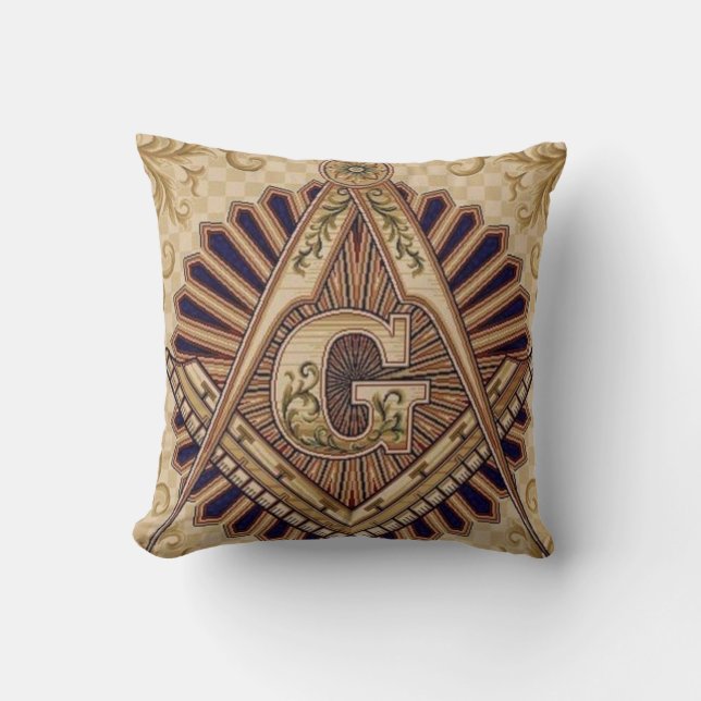 Coussin Freemason (Recto)