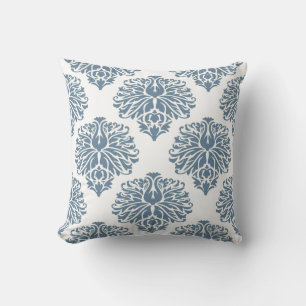 Coussin French Grey Elegant Damask