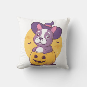 Coussin Frenchie Halloween