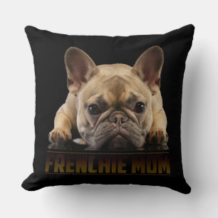 Coussin Frenchie Mama T Women French Bulldog - Mère aux ca