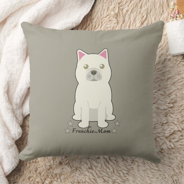 Coussin Frenchie Mom (Couverture)
