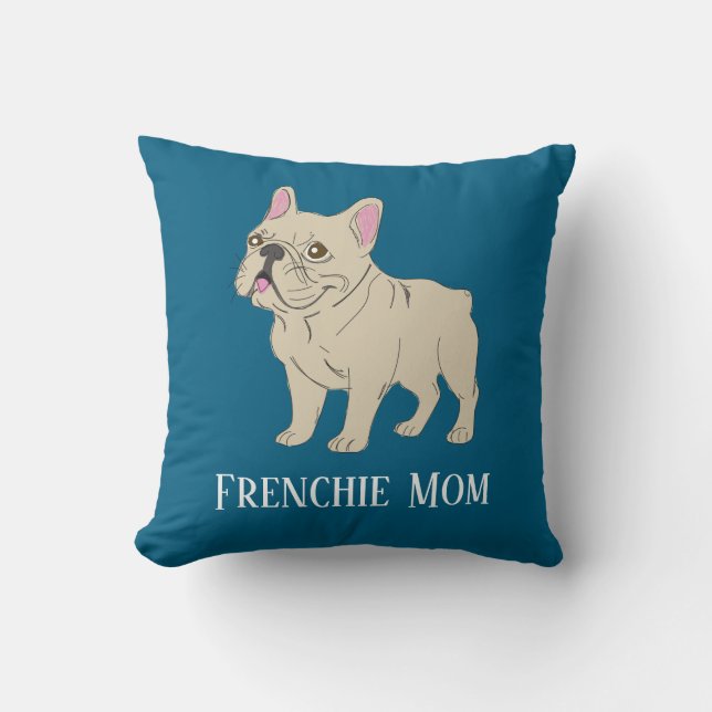 Coussin Frenchie Mom (Recto)