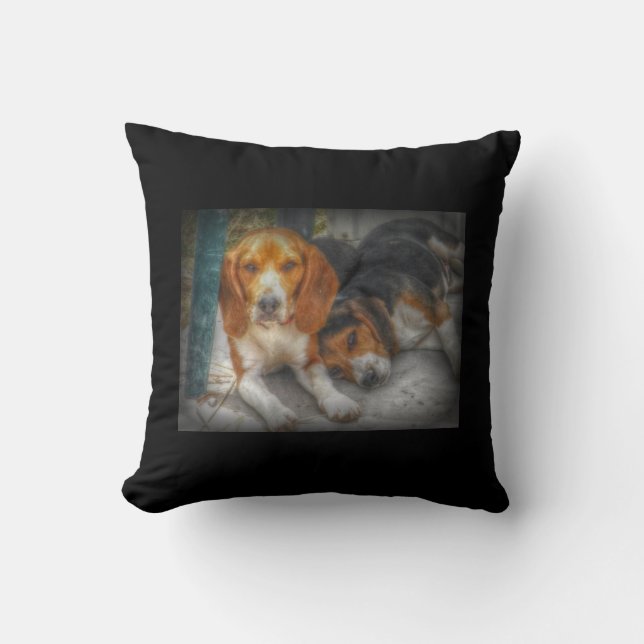 Coussin Frères Beagles (Recto)