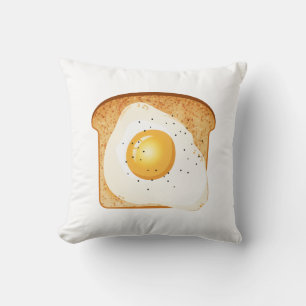 Coussin Fried egg on toast