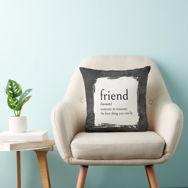 Coussin FRIEND Dictionary Definition (Chaise)
