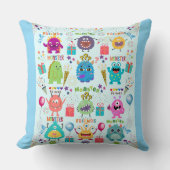 Coussin Friends Cushion - Monster thème (Recto)