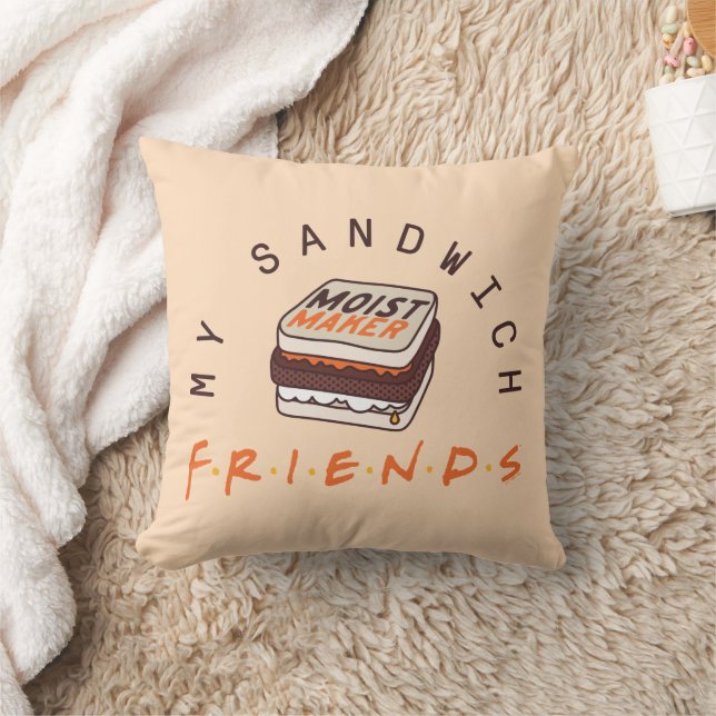 Coussin FRIENDS™ | Mon Sandwich (Couverture)