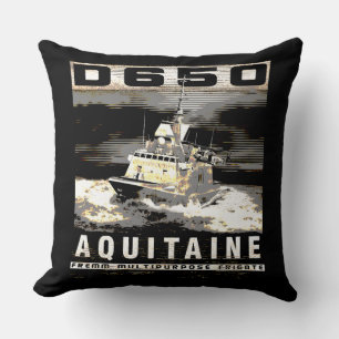 Coussin Frigate Aquitaine Jeu d'oreiller Jeter