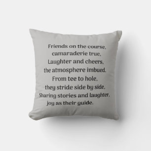 Coussin Frisson du golfeur