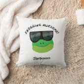 Coussin Frogging Awesome (Couverture)