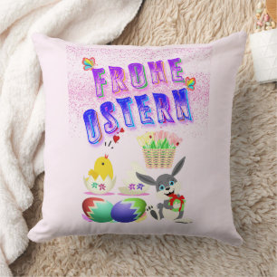 Coussin Frohe Ostern