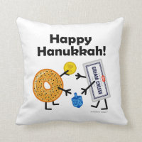 Fromage de bagel et fondu - Hanoukka heureux !