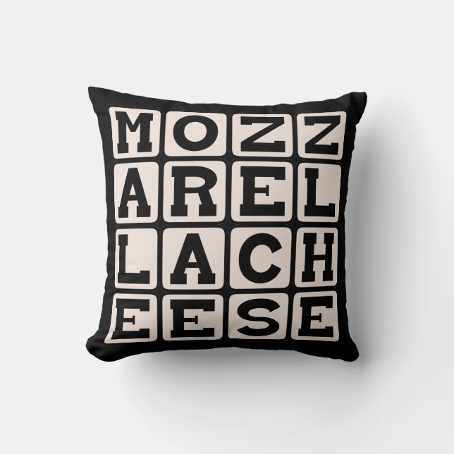 Coussin Fromage Mozzarella, Essentiel pour Pizza (Recto)