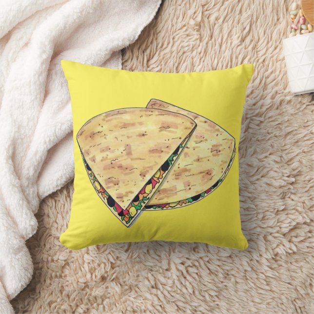 Coussin Fromage Quesadillas Plat mexicain (Couverture)