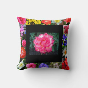 Coussin FRONTIÈRE JARDIN FLEURI