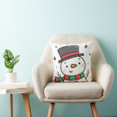 Coussin Frosty le maillot de bébé bonhomme de neige (Chaise)