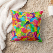 Coussin Frottis à cochonnets CKC, Jaune-SQ JAUNE (Couverture)