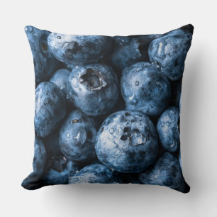 Coussin Fruit aux bleuets