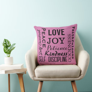 Coussin Fruit Chrétien De L'Esprit, Galates 5:22-23
