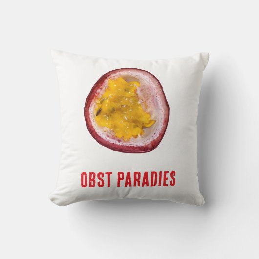 Coussin fruit de la passion (Recto)