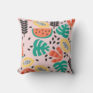 Coussin Fruit Design : Design Motif Vintage.