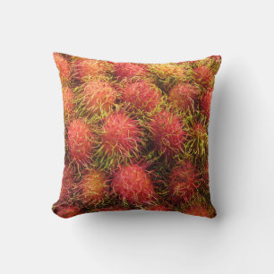 Coussin Fruit tropical Rambutan