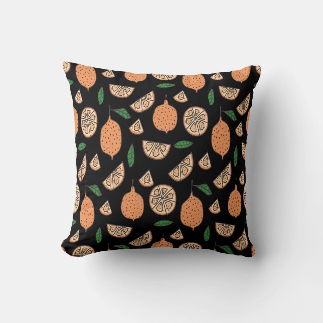 Coussin Fruits d'agrumes (Recto)