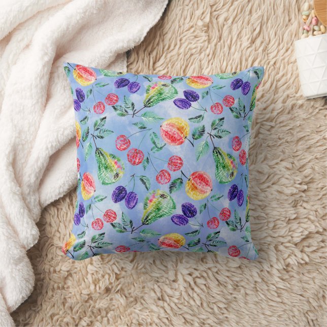 Coussin Fruits et baies. (Couverture)