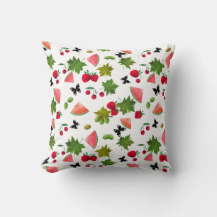 Coussin Fruits Fruits Fruits Fruits Fruits Aquarelles Cart