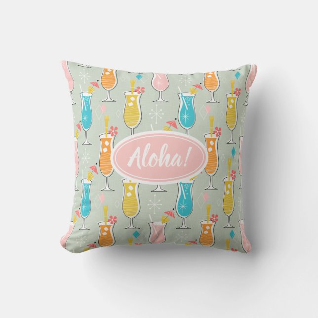 Coussin Fruity Tiki Beverages (Recto)