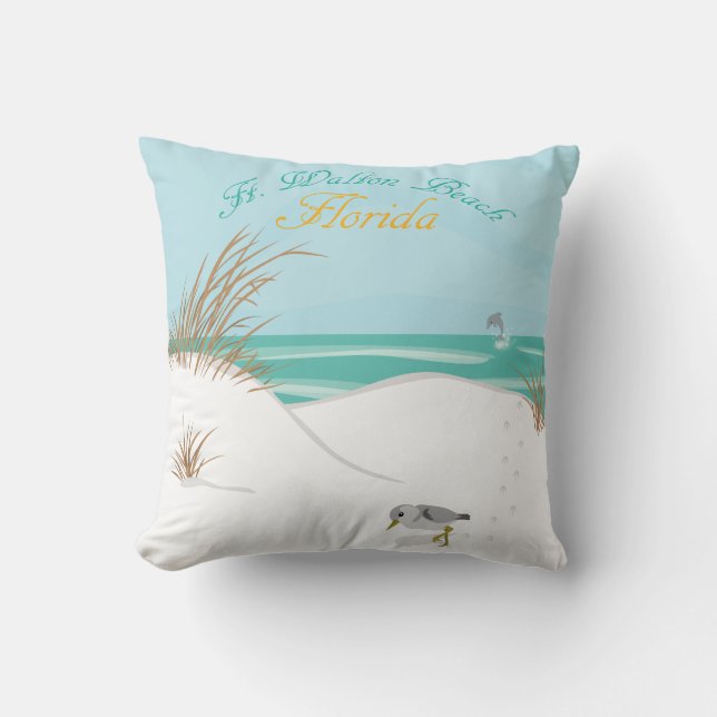 Coussin Ft. Walton Beach (Floride) (Recto)