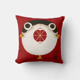 Coussin Fugu japonais