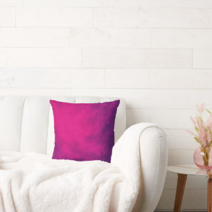 Coussin Fumée rose et violet personnalisé - Retour
