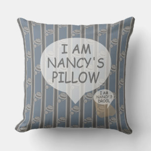 Coussin Fun and Fancy personnalisable Detective
