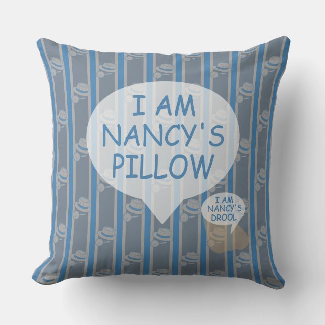 Coussin Fun and Fancy personnalisable Detective (Recto)