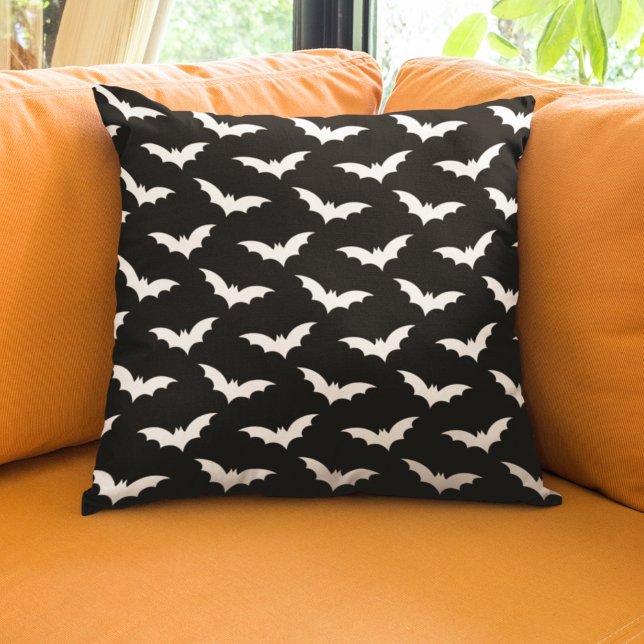 Coussin Fun Bat Pattern for Halloween (Créateur téléchargé)