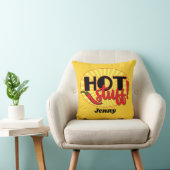 Coussin Fun Hot Stuff Red and Yellow Chillies Citation (Chaise)