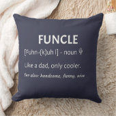 Coussin FUNCLE Uncle Gift Funny Jony (Couverture)