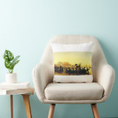 Coussin Funérailles d'une maman sur le Nil par Frederick A (Chaise)