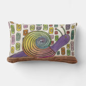 Coussin Funky Snail Lumbar (Recto)