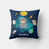 Coussin Funny Astronaut Spaceship Boy Gift (Verso)