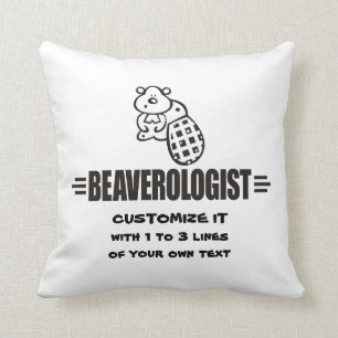 Coussin Funny Beaver