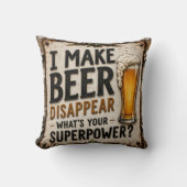Coussin Funny Beer (Recto)