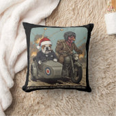 Coussin Funny British themed Christmas (Couverture)