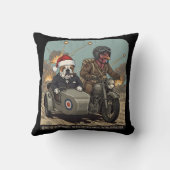 Coussin Funny British themed Christmas (Verso)