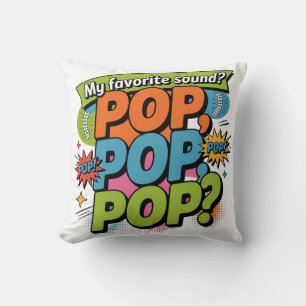 Coussin Funny Chiropractor Pop Sound Cadeau