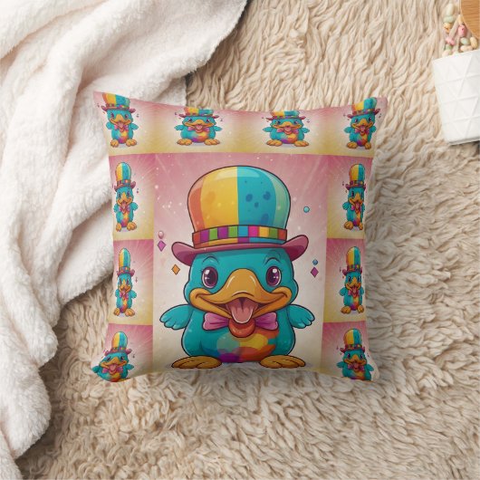 Coussin Funny Clown Platypus Imprimer (Couverture)