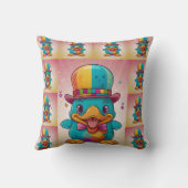 Coussin Funny Clown Platypus Imprimer (Verso)