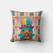 Coussin Funny Clown Platypus Imprimer (Recto)